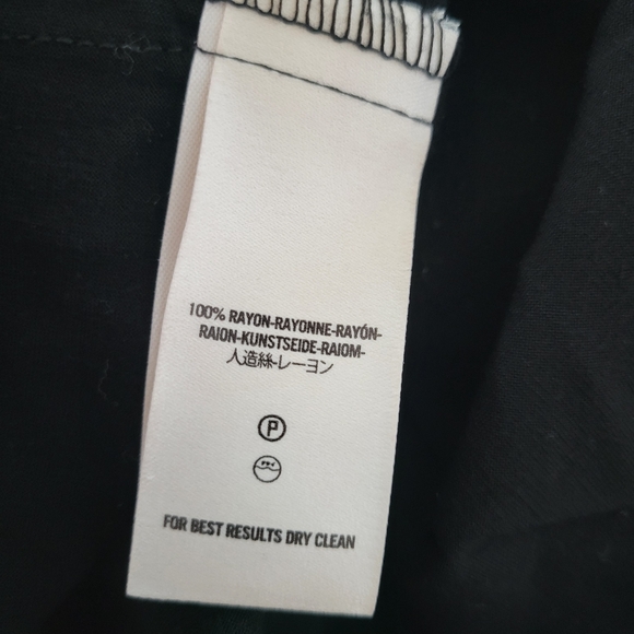 Free People Philadelphia Beck Layered Mini Shift Dress Black XS - Picture 14 of 14